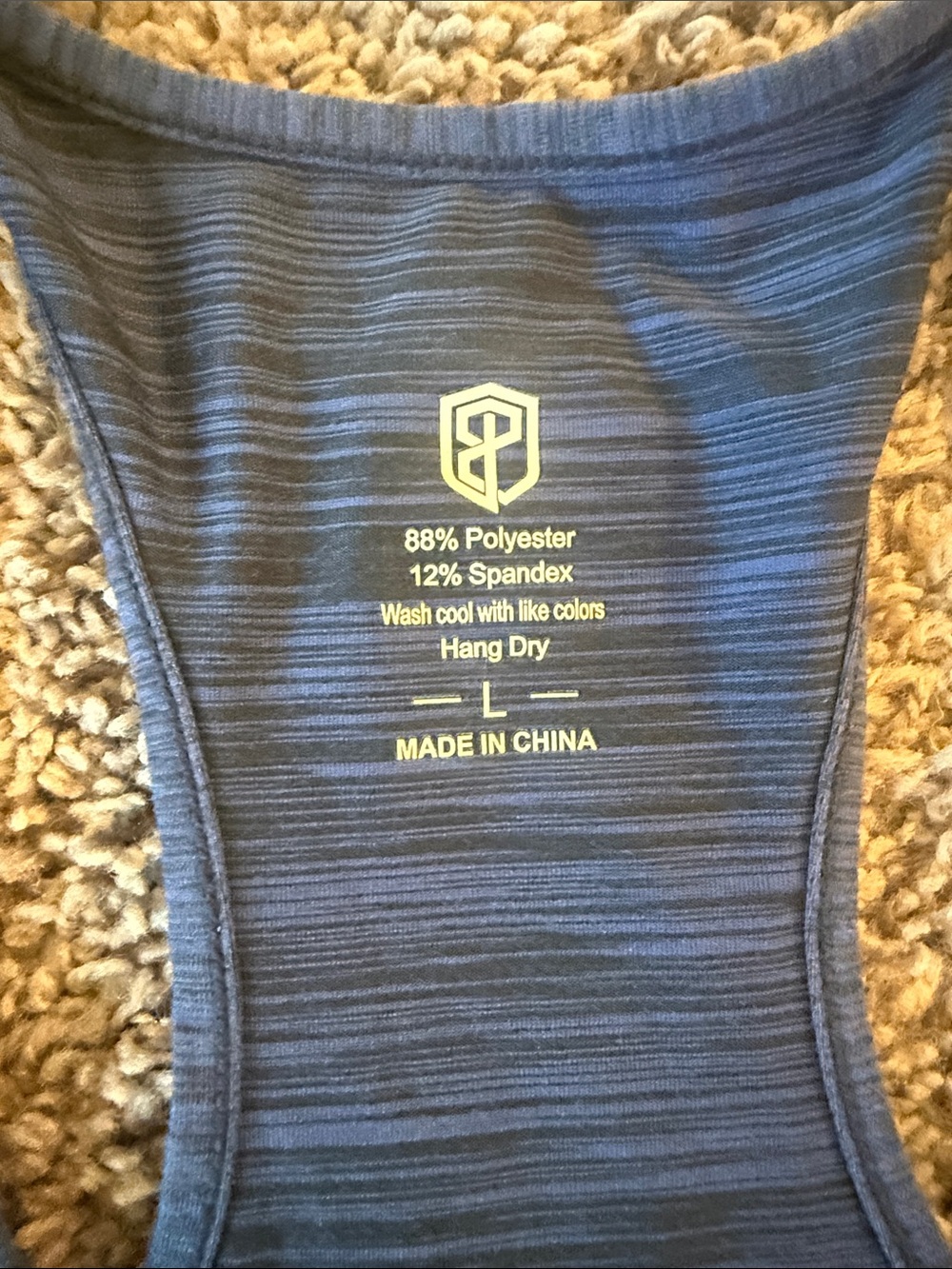 Born Primitive Navy Blue Racerback Tank - Picture 2 of 3